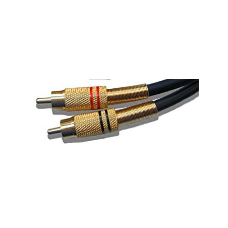 Phono Kabel 24K Gold 1.0m