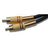 Phono Kabel 24K Gold 1.0m