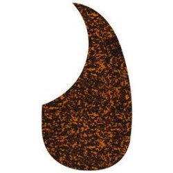 pickguard, acoustic, teardrop model, self adhesive, tiger yellow