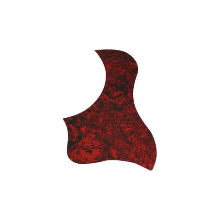 pickguard, acoustic, folk & acoustic model, self adhesive, red tortuise