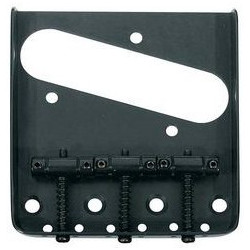 Bridge Tailpiece Black for Tele