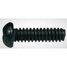 Switch Bolt 3.4x12mm Black Dome Head (1stk)