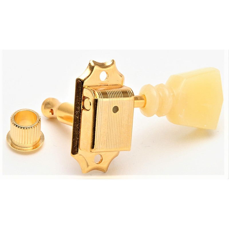 Kluson Traditional "Double-Line & Double-Ring" / Tulip / 3+3