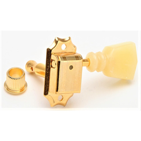 Kluson Traditional "Double-Line & Double-Ring" / Tulip / 3+3