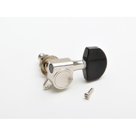 Kluson Modern "Roundback" / Ebony / 3+3