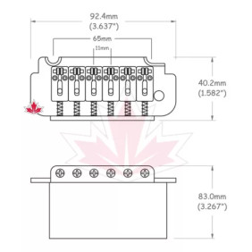 Roller Tremolo Bick block