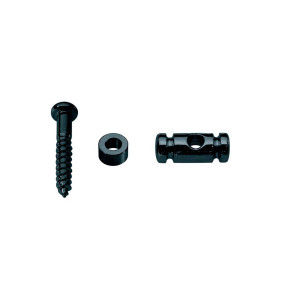 String retainer cylinder model height 6.5mm-Black