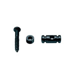 String retainer cylinder model height 6.5mm-Black
