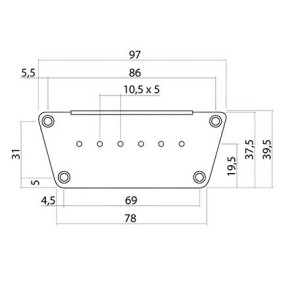 Hardtail Bridge Black