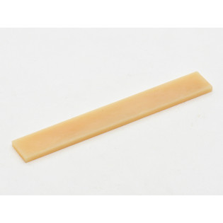 BONE ACOUSTIC SADDLE - 85mm x 12mm x 3,2mm Unbleached bone