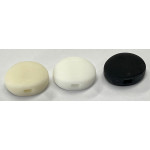 White - Vintage BUTTERBEAN BUTTON