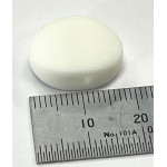 White - Vintage BUTTERBEAN BUTTON