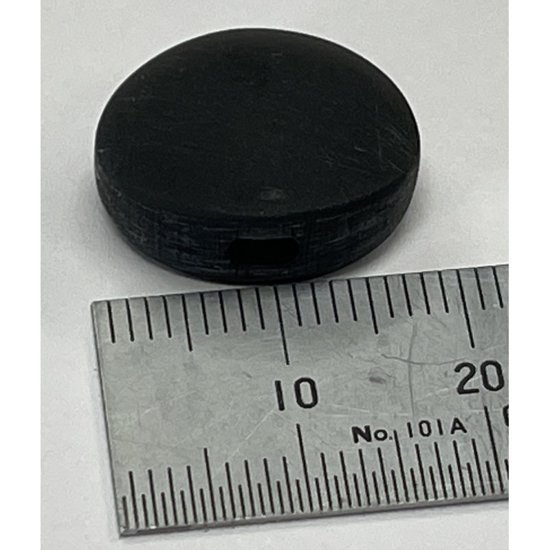 Black - Vintage BUTTERBEAN BUTTON
