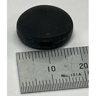 Black - Vintage BUTTERBEAN BUTTON