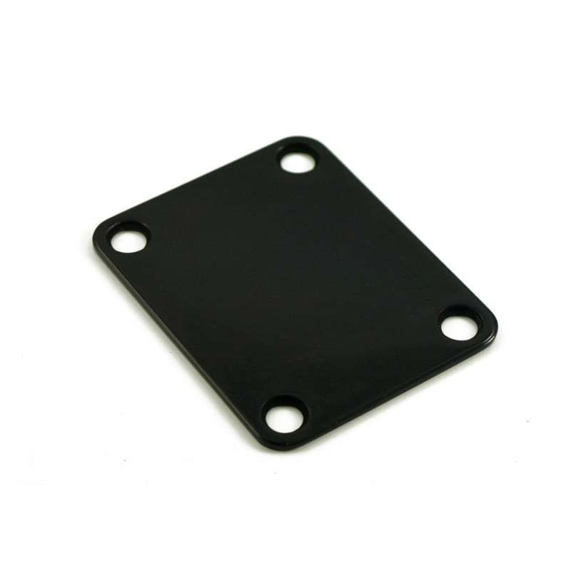 4 HOLE NECKPLATE BLACK