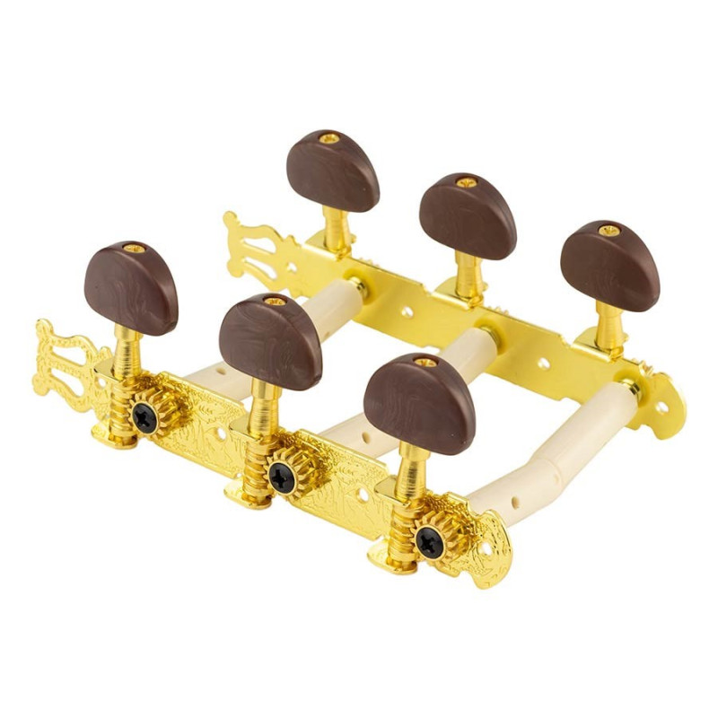 Classical Tuner Set With Amber Buttons