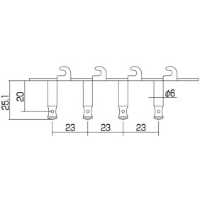 A-Style Mandolin Keys Nickel