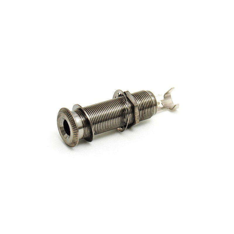 Tubejack / Stereo-Black Chrome
6.3mm for side mounting, hole of 12mm needed.