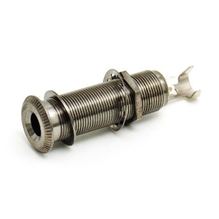 Tubejack / Stereo-Black Chrome
6.3mm for side mounting, hole of 12mm needed.