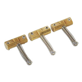 Compensated Brass Saddle Set For Telecaster Bridges