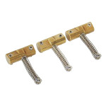 Compensated Brass Saddle Set For Telecaster Bridges
