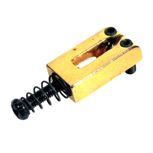 Bridge saddles, Gold
