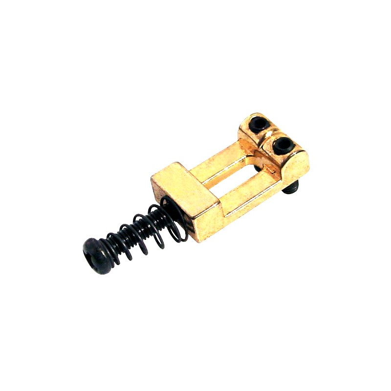 Bridge saddles, Gold