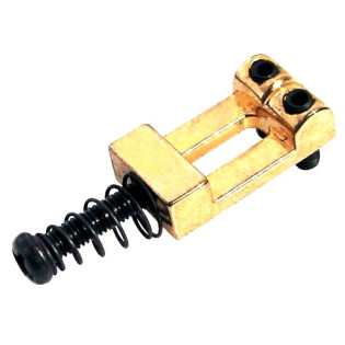 Bridge saddles, Gold