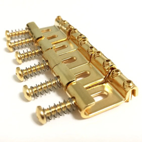 6-Vintage Style Saddles Stratocaster® Gold