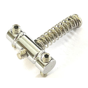 3-vintage style steel bridge saddles for Telecaster