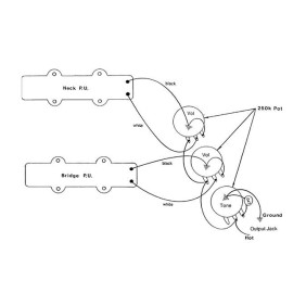 J BASS® WIRING KIT-Solid shaft