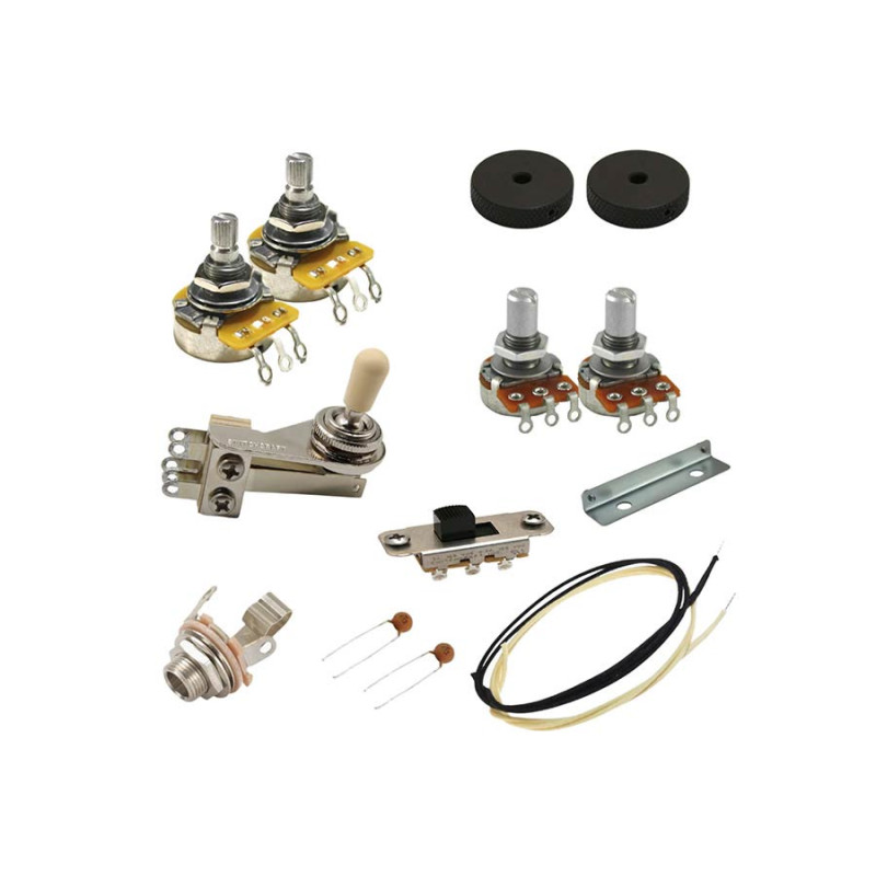 Wiring kit for Jazzmaster ® guitars.