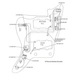 Wiring kit for Jazzmaster ® guitars.