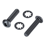 1 set of 2 rear nut mounting screws for locking nuts