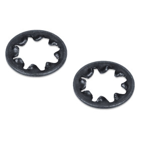 1 set of 2 rear nut mounting washers for locking nuts