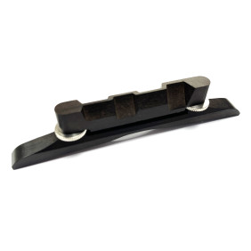 MANDOLIN BRIDGE EBONY CHROME