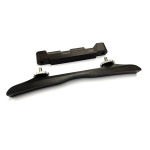 MANDOLIN BRIDGE EBONY CHROME