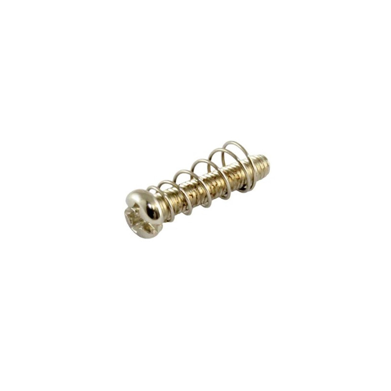 Bridge Length Screw for Guitar, Metric with Springs, M3 x 15mm