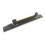 Ebony Bridge and Base for Archtop