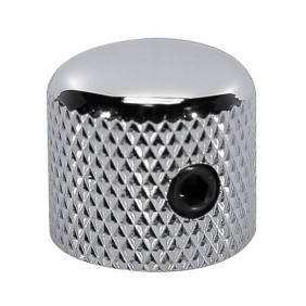 Chrome small Dome Knob