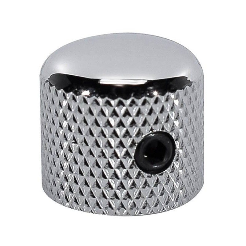 Chrome small Dome Knob