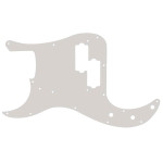 Aluminium pickguard shield for '62 PB