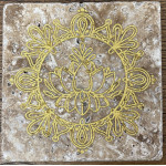 Vintage Classic Travertin Natursten
Exclusive Bordskåner med guld indgravering