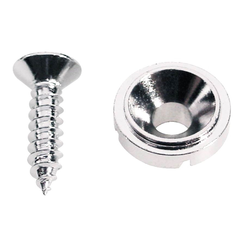Chrome String retainer, button model