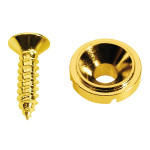 Gold String retainer, button model