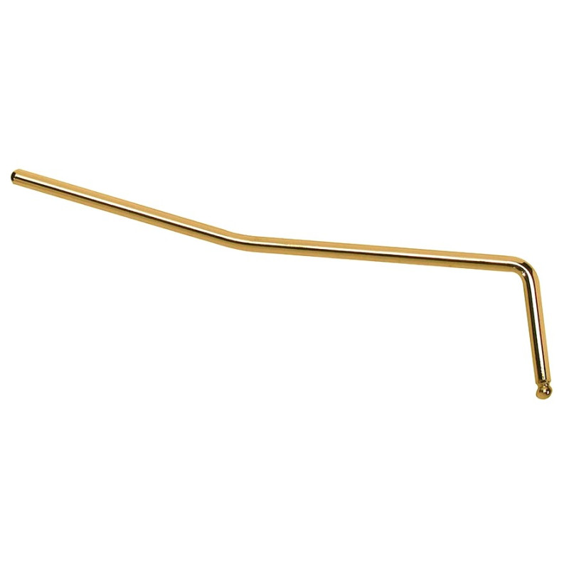 Tremolo arm no thread, 5mm arm diameter, Gold