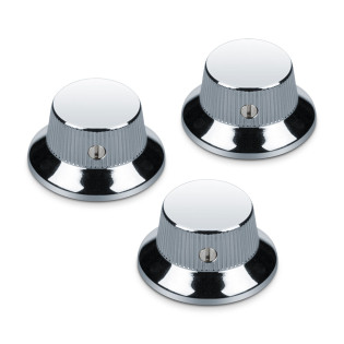 Strat knob 6,35 mm - Chrome