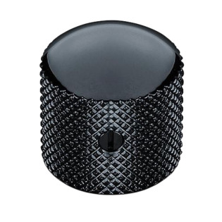 Schaller Dome knob 6,0 mm Black / Brass (metric)
