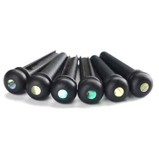 Ebany Bridge pin set with Abalone dot