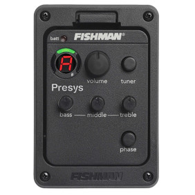 Fishman Presys - 101  preamp with pickup and endpin jack
